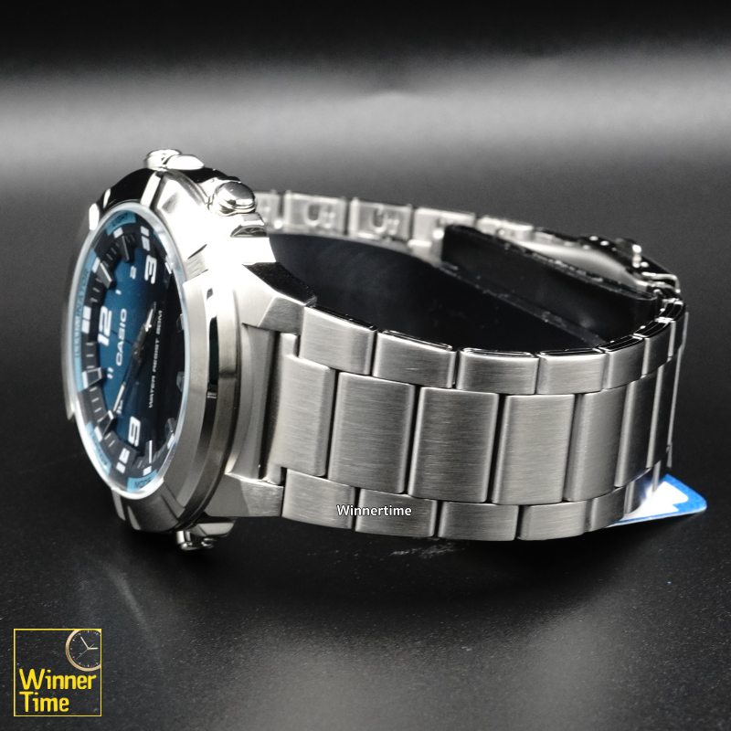 นาฬิกา Casio ระบบผสมอะนาล็อก-ดิจิตอล รุ่น AMW-870DA-2A2V