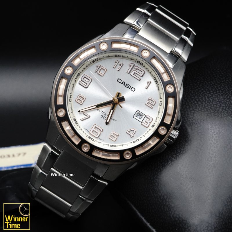 นาฬิกาCASIO มาตรฐาน อะนาล็อก รุ่น MTP-1347D-7A