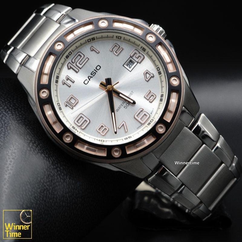 นาฬิกาCASIO มาตรฐาน อะนาล็อก รุ่น MTP-1347D-7A