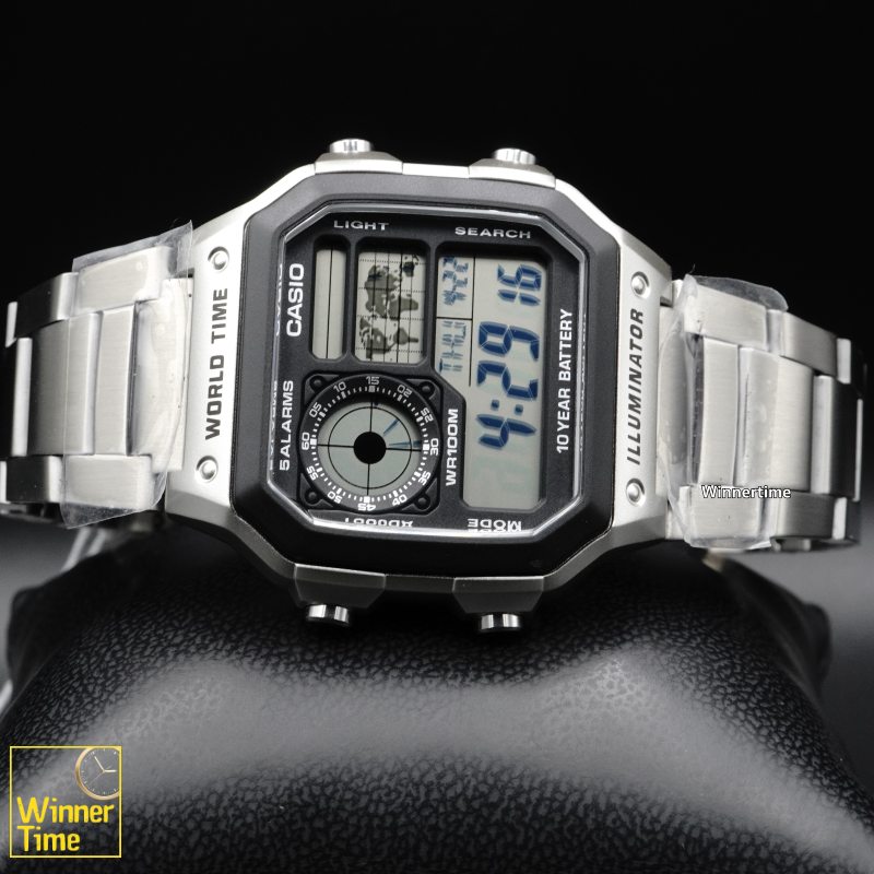นาฬิกา Casio ดิจิตอล รุ่น AE-1200WHD-1AV