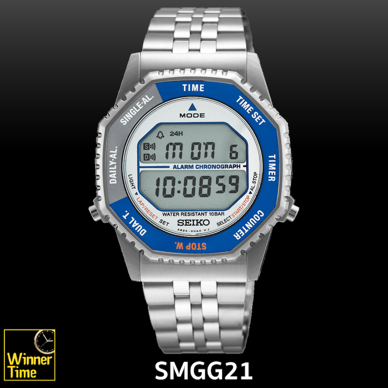 นาฬิกาข้อมือ SEIKO ระบบดิจิตอล The Seiko Rotocall, a fan favorite from the 1980s, is reborn รุ่น SMGG21 นาฬิกาข้อมือ SEIKO ระบบดิจิตอล The Seiko Rotocall, a fan favorite from the 1980s, is reborn รุ่น SMGG21