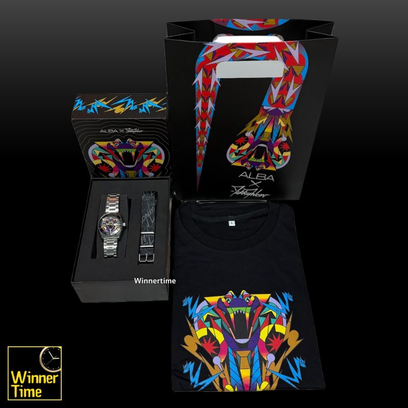 Alba x Tikkywow Limited Edition “The King Kobura”  รุ่น AL4807X1 ผลิตเพียง 800 เรือน จัดจำหน่ายเฉพาะประเทศไทย