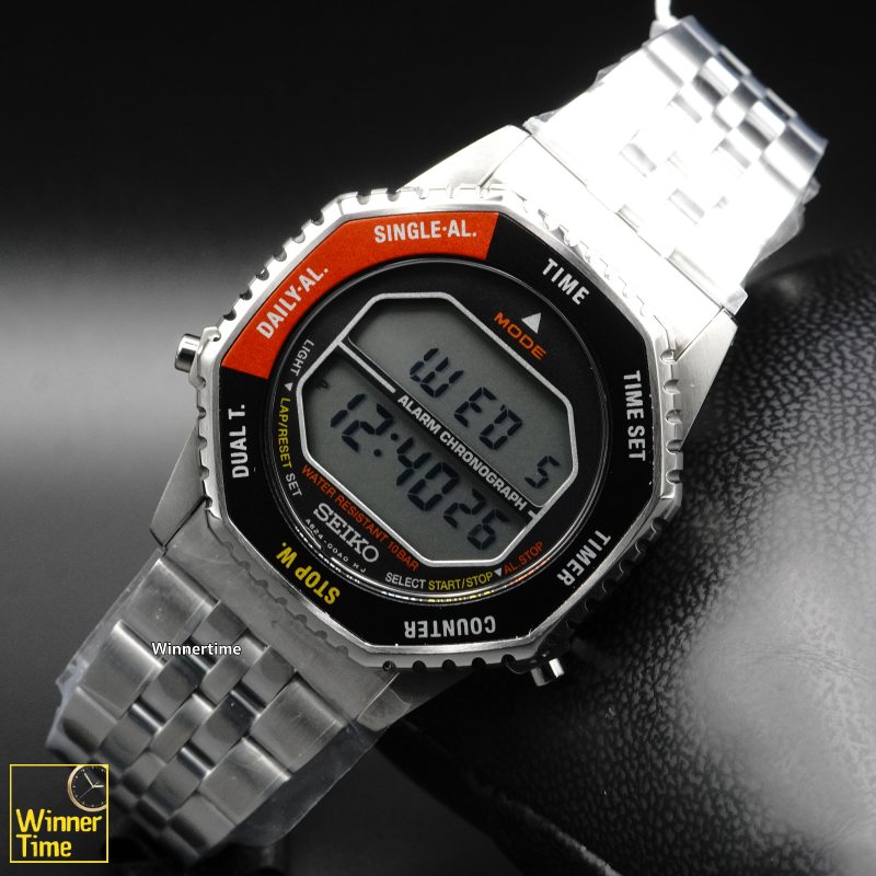 นาฬิกาข้อมือ SEIKO ระบบดิจิตอล The Seiko Rotocall, a fan favorite from the 1980s  is reborn รุ่น SMGG17