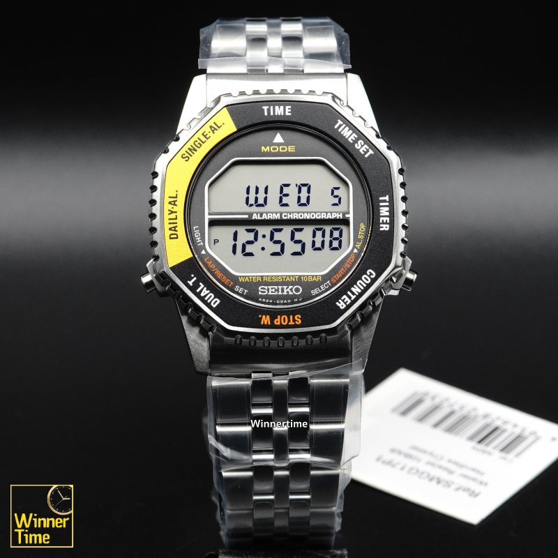 นาฬิกาข้อมือ SEIKO ระบบดิจิตอล The Seiko Rotocall, a fan favorite from the 1980s, is reborn รุ่น SMGG19