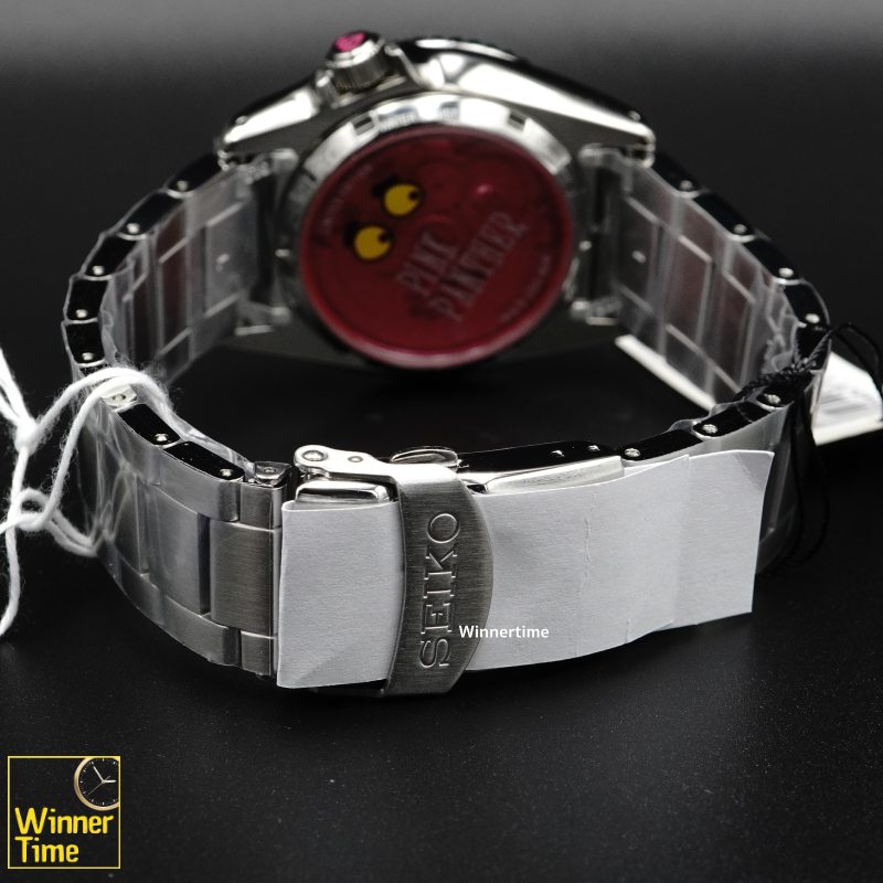 นาฬิกาข้อมือ SEIKO 5 Sports SKX series Pink Panther Limited Edition รุ่น SRPM07