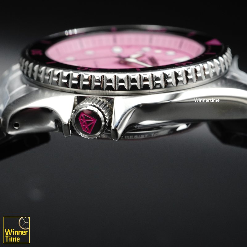 นาฬิกาข้อมือ SEIKO 5 Sports SKX series Pink Panther Limited Edition รุ่น SRPM07