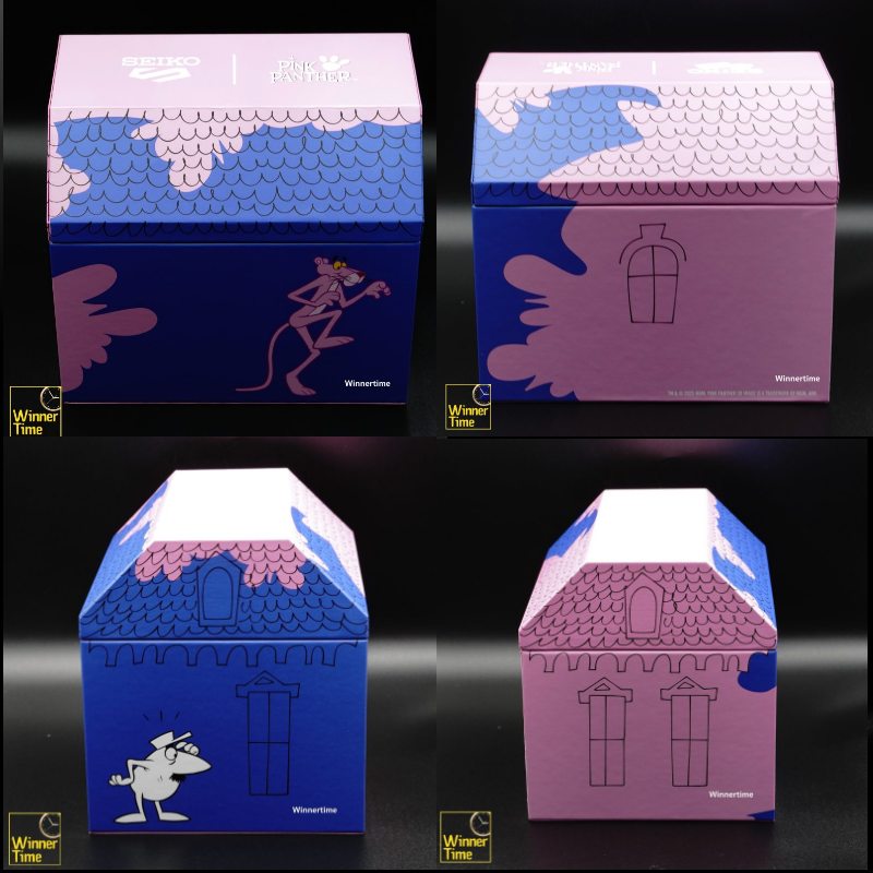 นาฬิกาข้อมือ SEIKO 5 Sports SKX series Pink Panther Limited Edition รุ่น SRPM07