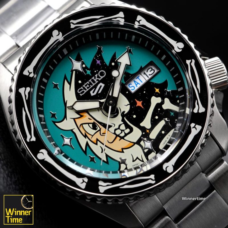 นาฬิกาข้อมือ Seiko 5 Sport x Poorboy Limited Edition รุ่น SRPM17K1,SRPM17K,SRPM17