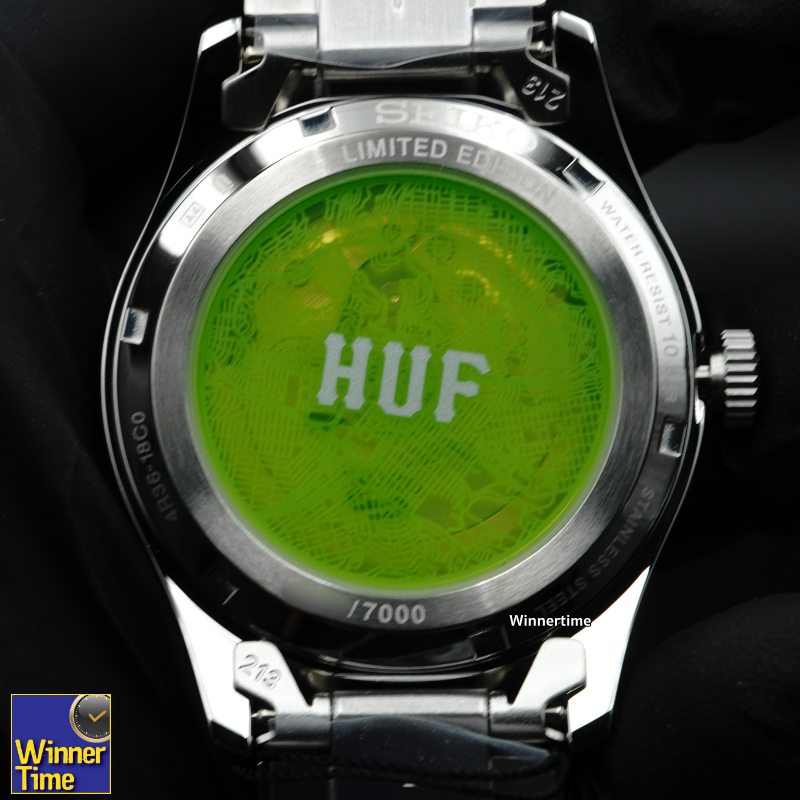 นาฬิกาข้อมือSeiko 5 Sports HUF Limited Edition รุ่น SRPM09K1,SRPM09K,SRPM09