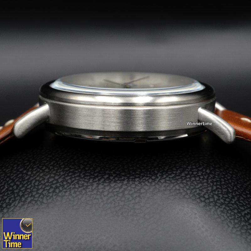 นาฬิกา EDWIN Quartz EPIC รุ่น EW1L002L0124 สายสีน้ำตาลเข้ม