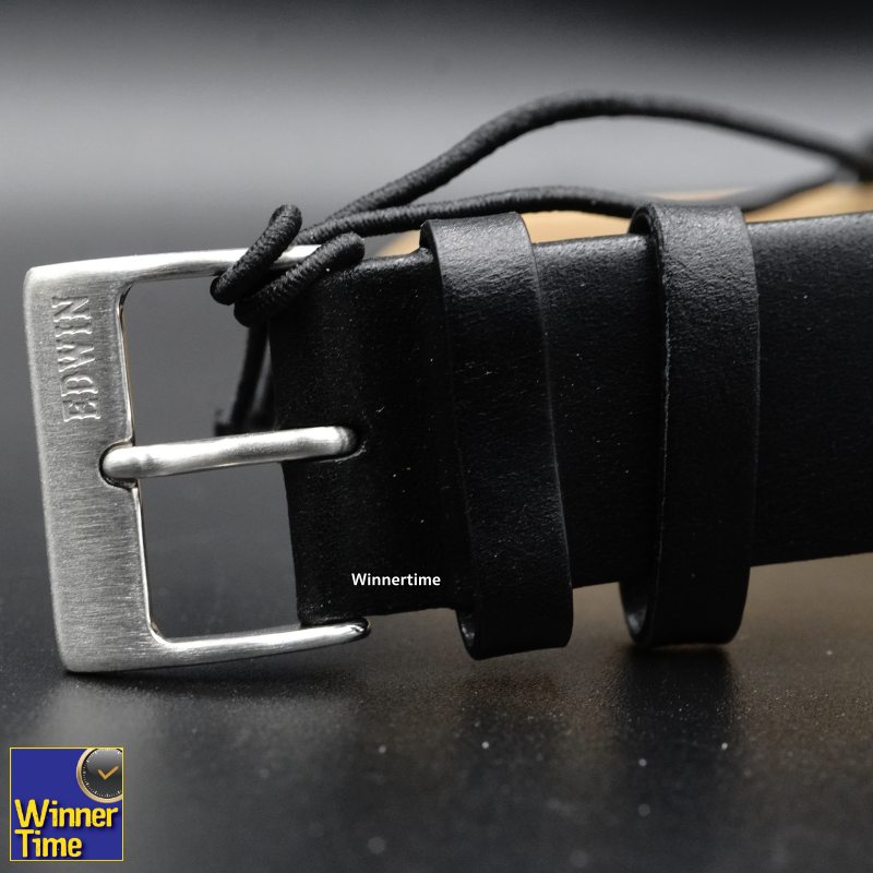 นาฬิกา EDWIN Quartz EPIC รุ่น EW1L002L0124สายหนังสีดำ
