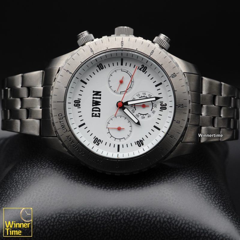 นาฬิกา EDWIN Quartz Chronograph รุ่น EW0001