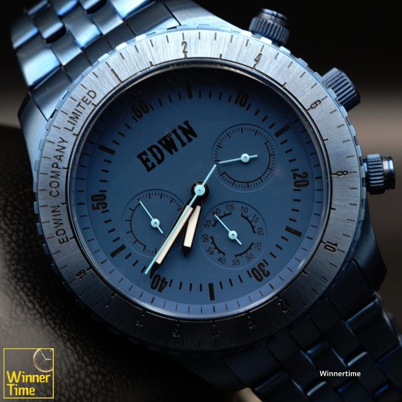 นาฬิกา EDWIN Quartz Chronograph รุ่น EW0002