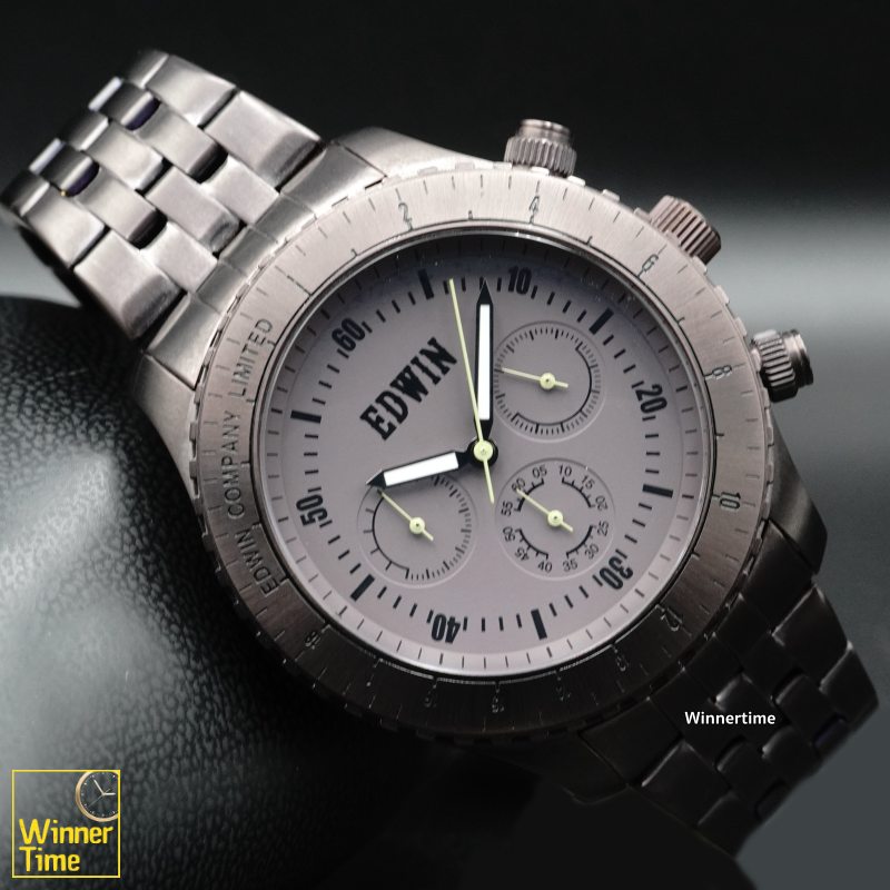 นาฬิกา EDWIN Quartz Chronograph รุ่น EW0003