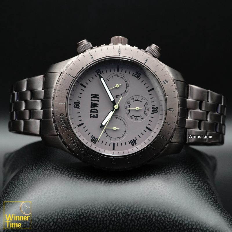 นาฬิกา EDWIN Quartz Chronograph รุ่น EW0003