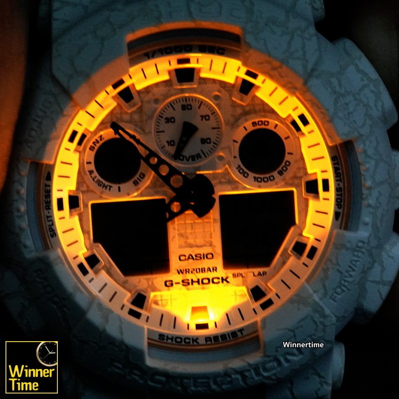 นาฬิกาCASIO G-SHOCK ANALOG-DIGITAL รุ่น GA-100CG-7A