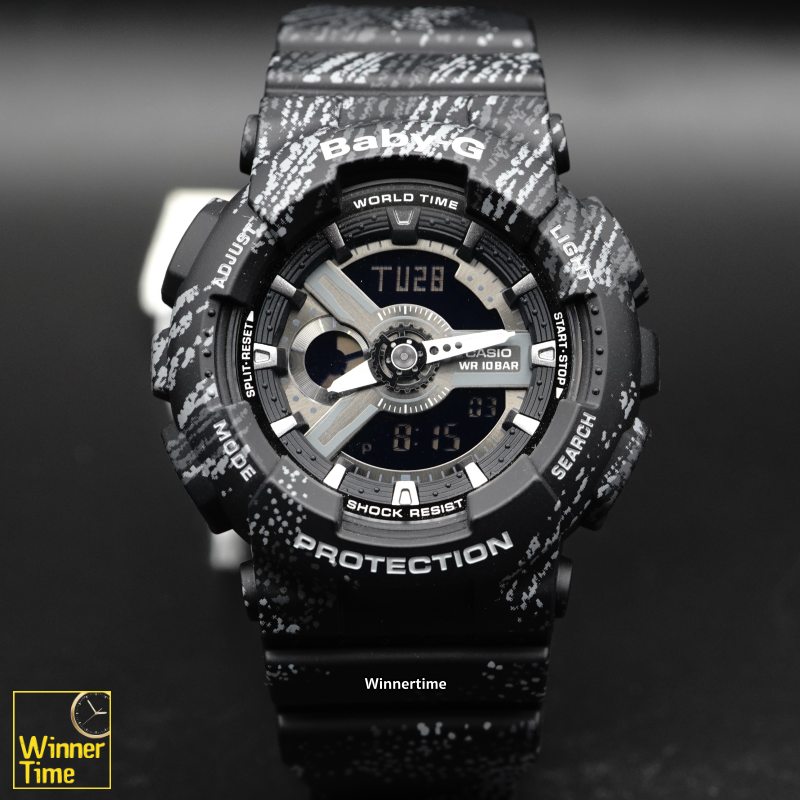 นาฬิกาCASIO BABY-G ANALOG-DIGITAL รุ่น BA-110TX-1A