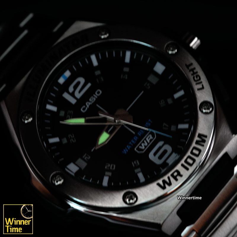 นาฬิกาข้อมือ CASIO Unisex รุ่น MWA-100HD-1AVDF สีดำ