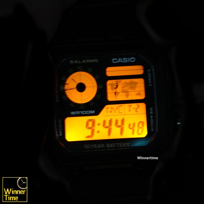 นาฬิกา Casio ดิจิตอล รุ่น AE-1200WH-1AV