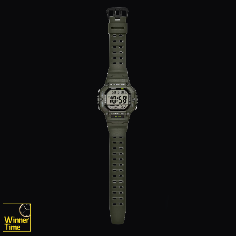 นาฬิกาCASIO ดิจิตอล รุ่น AE-1600HX-3AV