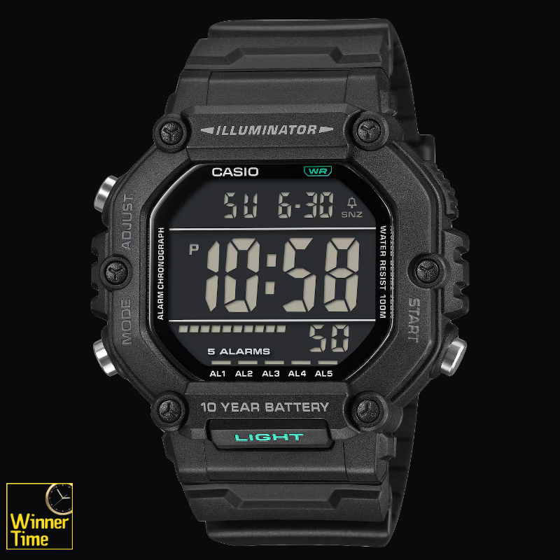 นาฬิกาCASIO ดิจิตอล รุ่น AE-1600HX-1BV