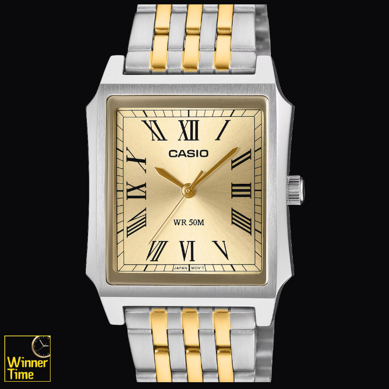 นาฬิกาCASIO มาตรฐาน รุ่น MTP-B190SG-9BV
