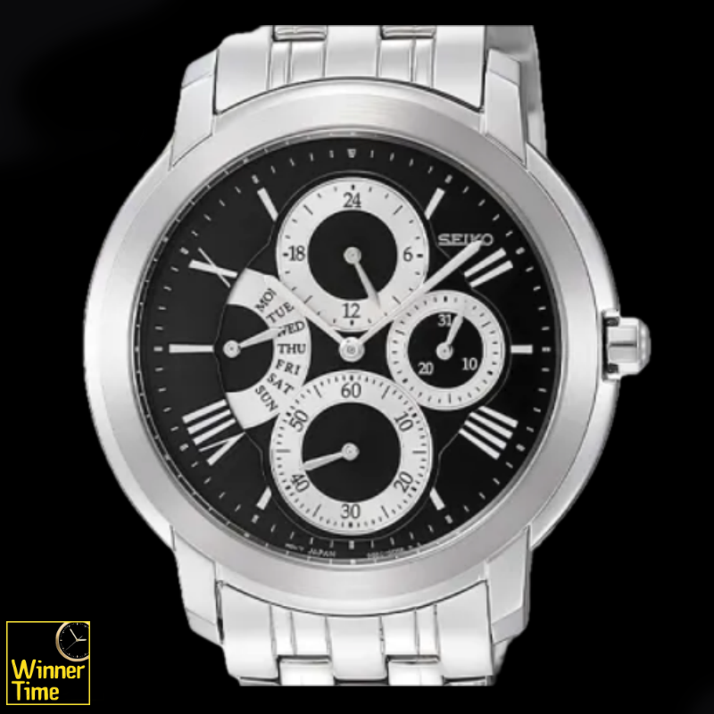 นาฬิกาผู้ชาย Seiko Premier Retrograde รุ่น SRL007,SRL007P1SRL007P