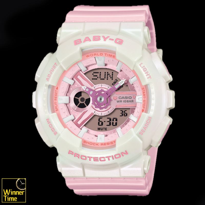 นาฬิกาข้อมือผู้หญิง BABY-G รุ่น BA-110PD-4ADR