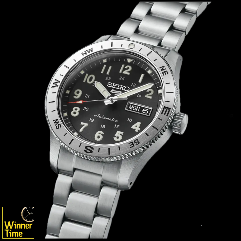 นาฬิกาข้อมือ Seiko 5 Sports Field Series Compass bezel รุ่น HDB006K1,HDB006K,HDB006