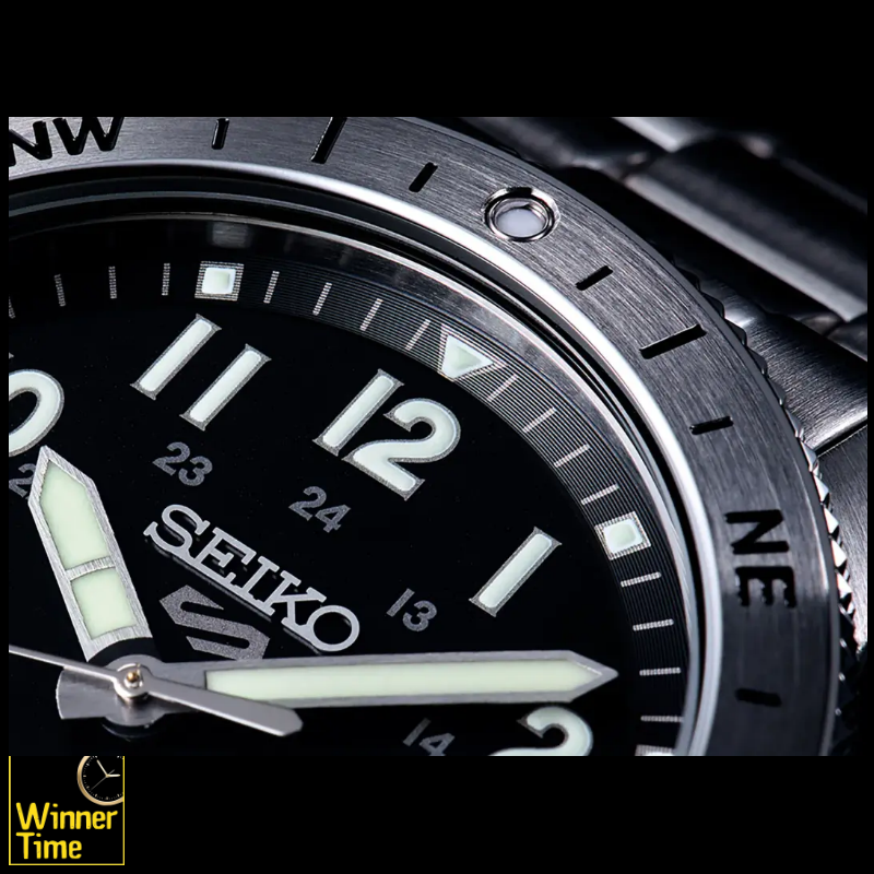 นาฬิกาข้อมือ Seiko 5 Sports Field Series Compass bezel รุ่น HDB006K1,HDB006K,HDB006