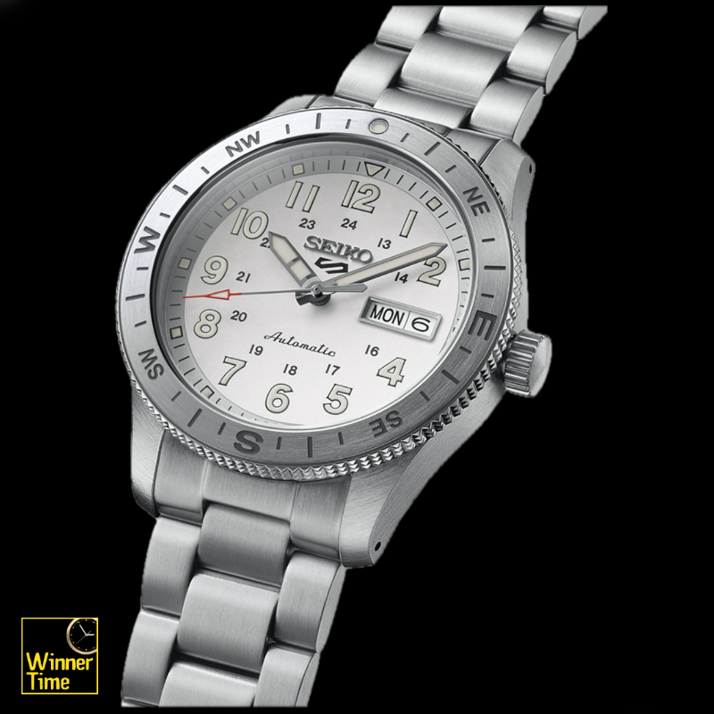 นาฬิกาข้อมือ Seiko 5 Sports Field Series Compass bezel รุ่น HDB007K1,HDB007K,HDB007