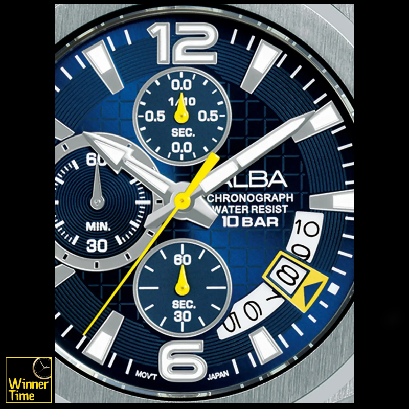 นาฬิกาข้อมือผู้ชาย ALBA Sportive Quartz รุ่น AM3987X1,AM3987X,AM3987