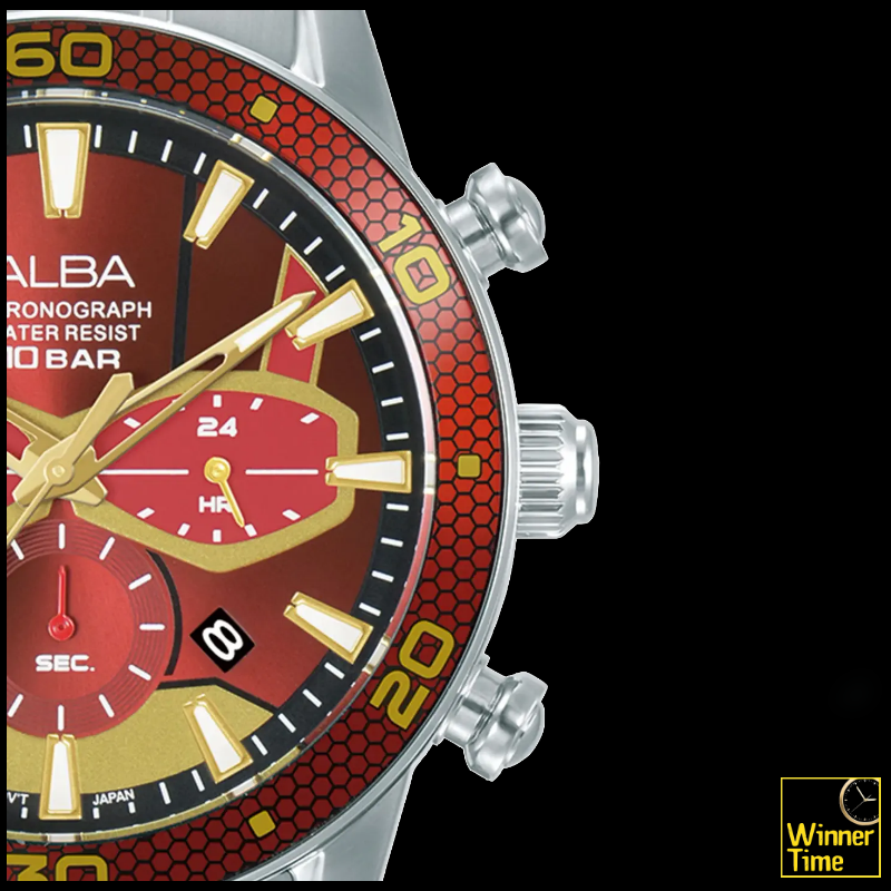 นาฬิกาข้อมือผู้ชาย ALBA Sportive Quartz รุ่น AT3K43X,AT3K43X1,AT3K43
