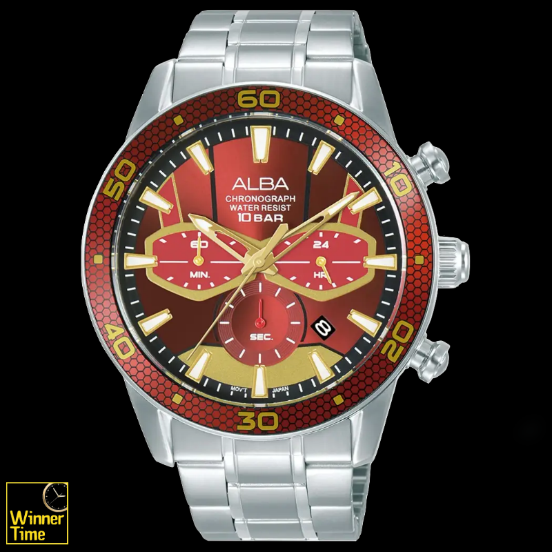 นาฬิกาข้อมือผู้ชาย ALBA Sportive Quartz รุ่น AT3K43X,AT3K43X1,AT3K43