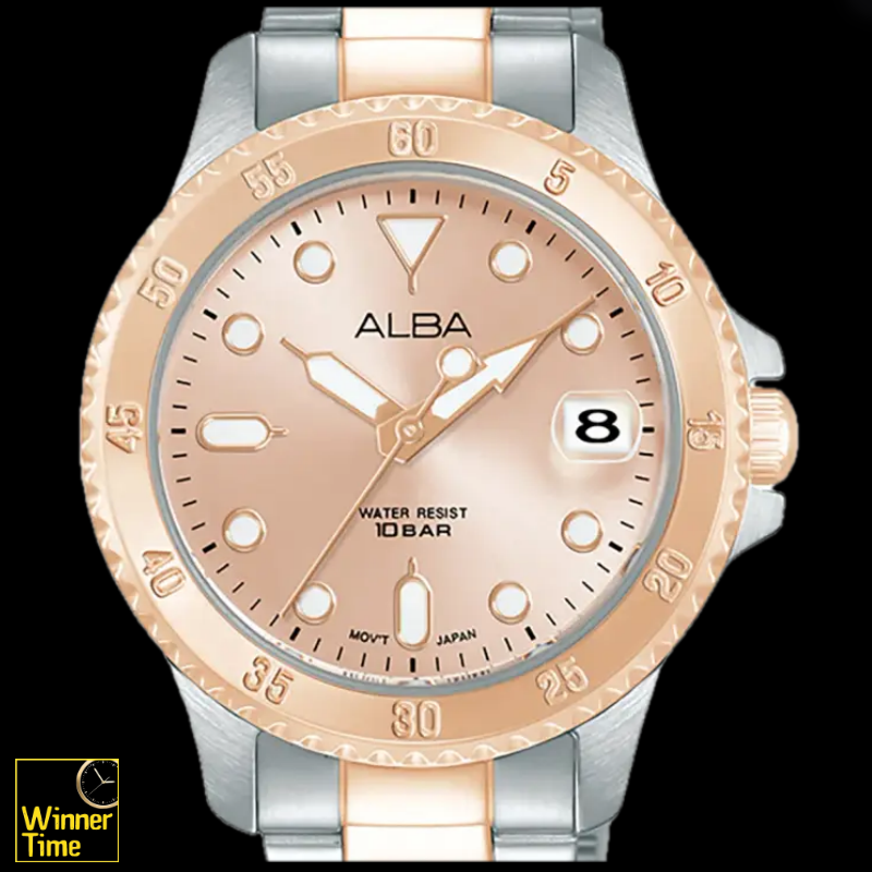 นาฬิกาข้อมือผู้หญิง ALBA Boyish Quartz รุ่น AG8Q34X,AG8Q34X1,AG8Q34