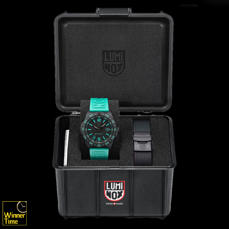 นาฬิกาข้อมือLUMINOX Pacific Diver Transformative Teal Limited Edition Color of the Year รุ่น XS.3124.N.SET