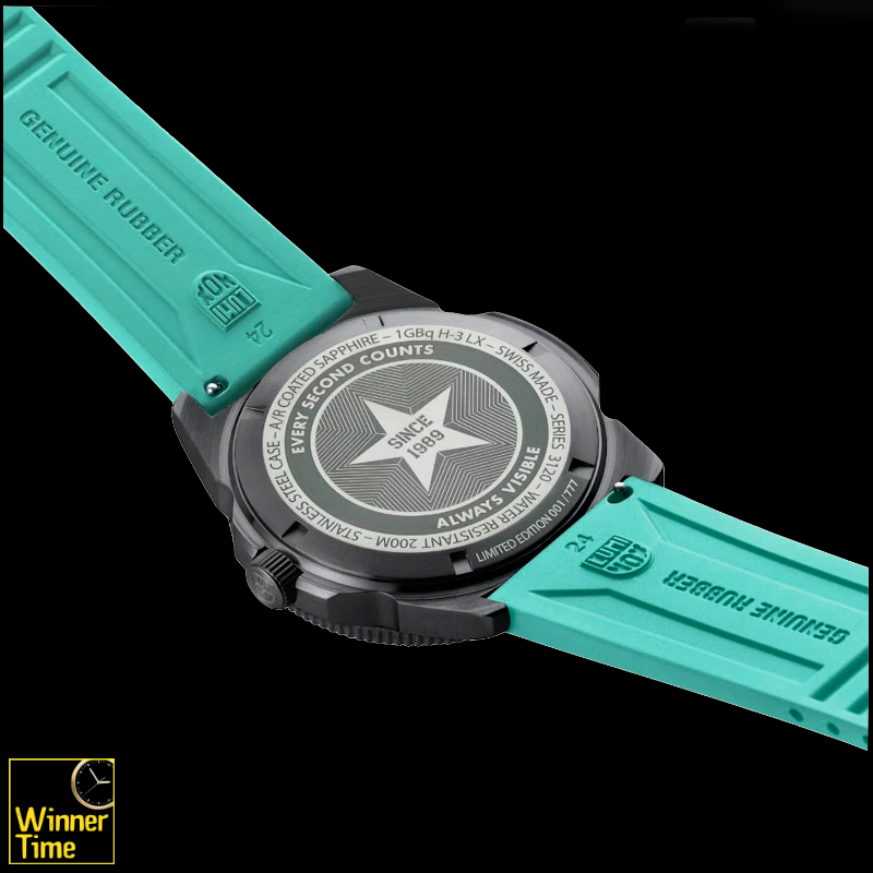 นาฬิกาข้อมือLUMINOX Pacific Diver Transformative Teal Limited Edition Color of the Year รุ่น XS.3124.N.SET