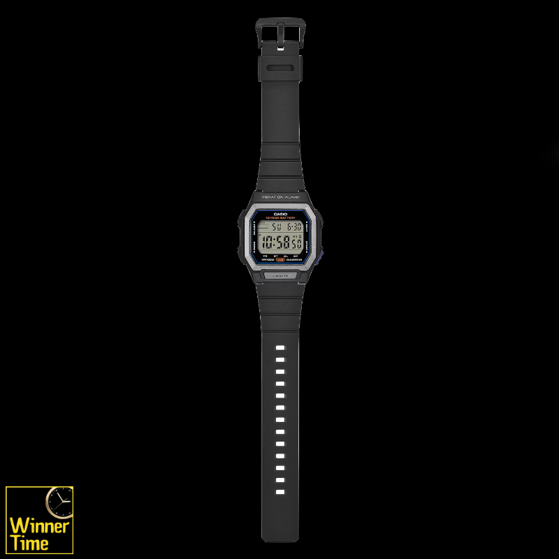 นาฬิกาข้อมือผู้ชาย CASIO มาตรฐาน รุ่น W-738H-1AV
