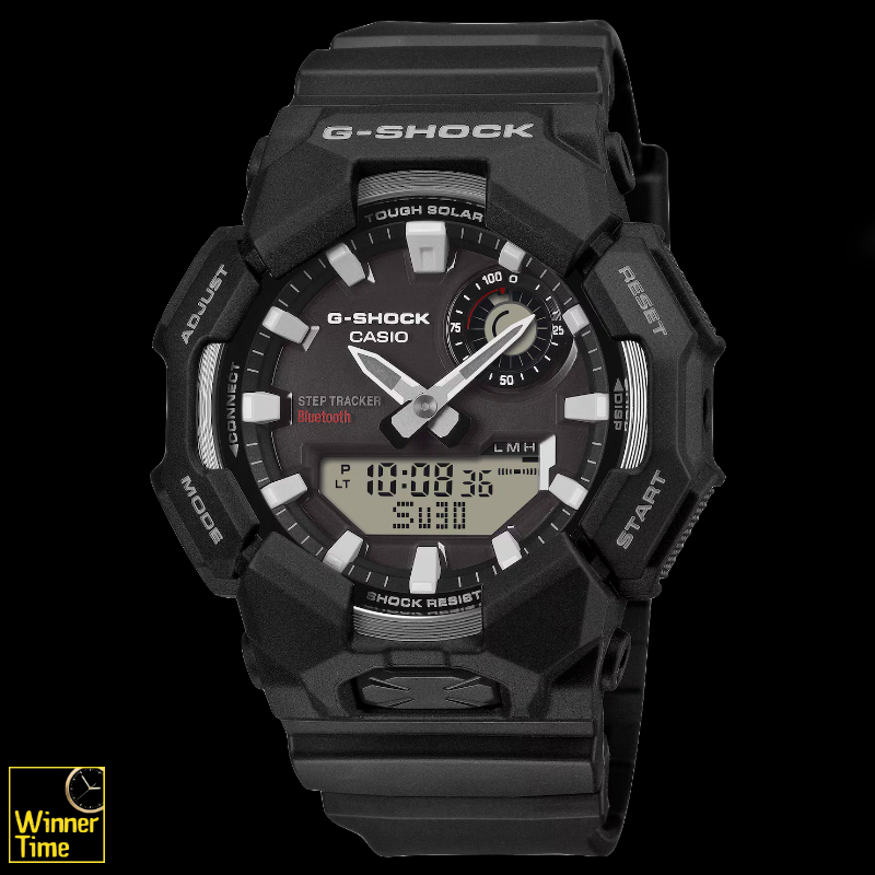 นาฬิกาข้อมือผู้ชาย CASIO G-SHOCK ANALOG-DIGITAL Solar Bluetooth series รุ่น GA-B010-1A