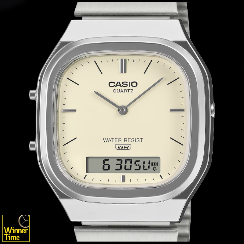 นาฬิกาข้อมือผู้ชาย CASIO วินเทจ รุ่น AQ-240E-7A2DF