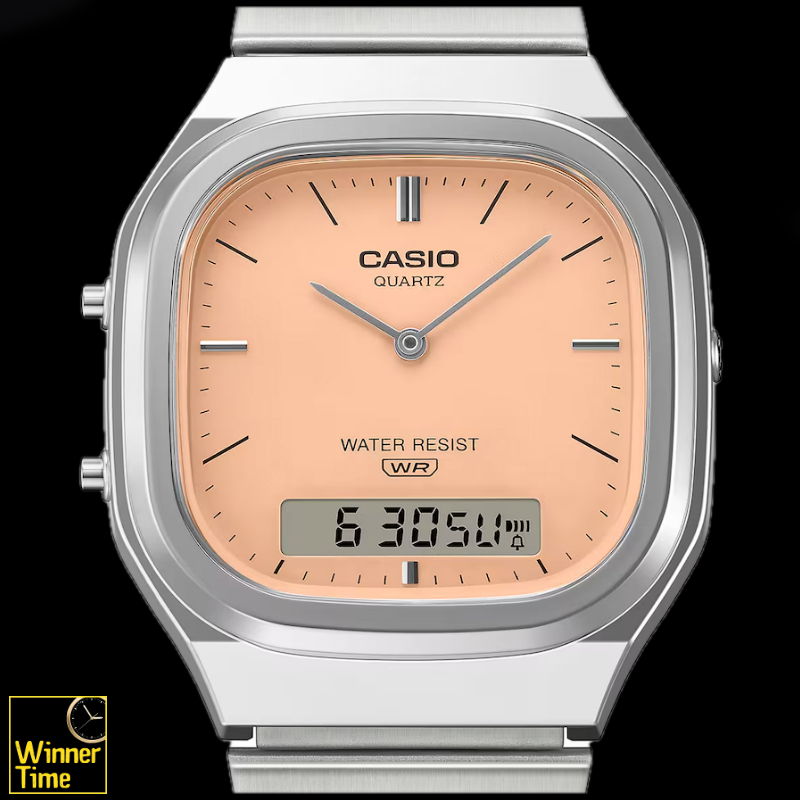 นาฬิกาข้อมือผู้ชาย CASIO วินเทจ รุ่น AQ-240E-4ADF