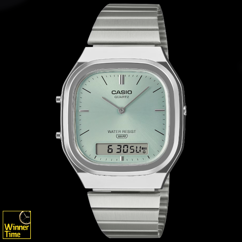 นาฬิกาข้อมือผู้ชาย CASIO วินเทจ รุ่น AQ-240E-2ADF