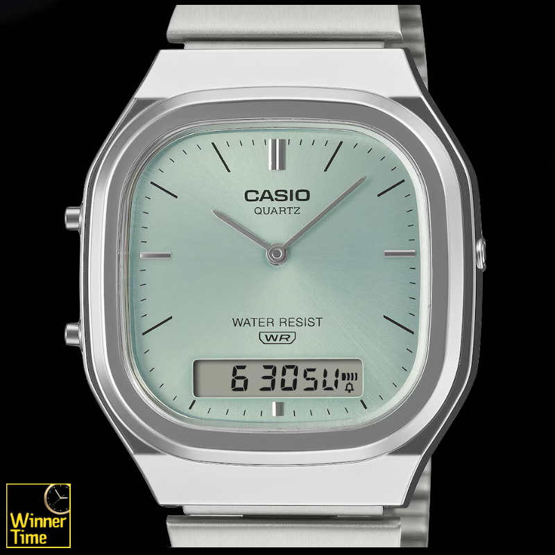 นาฬิกาข้อมือผู้ชาย CASIO วินเทจ รุ่น AQ-240E-2ADF