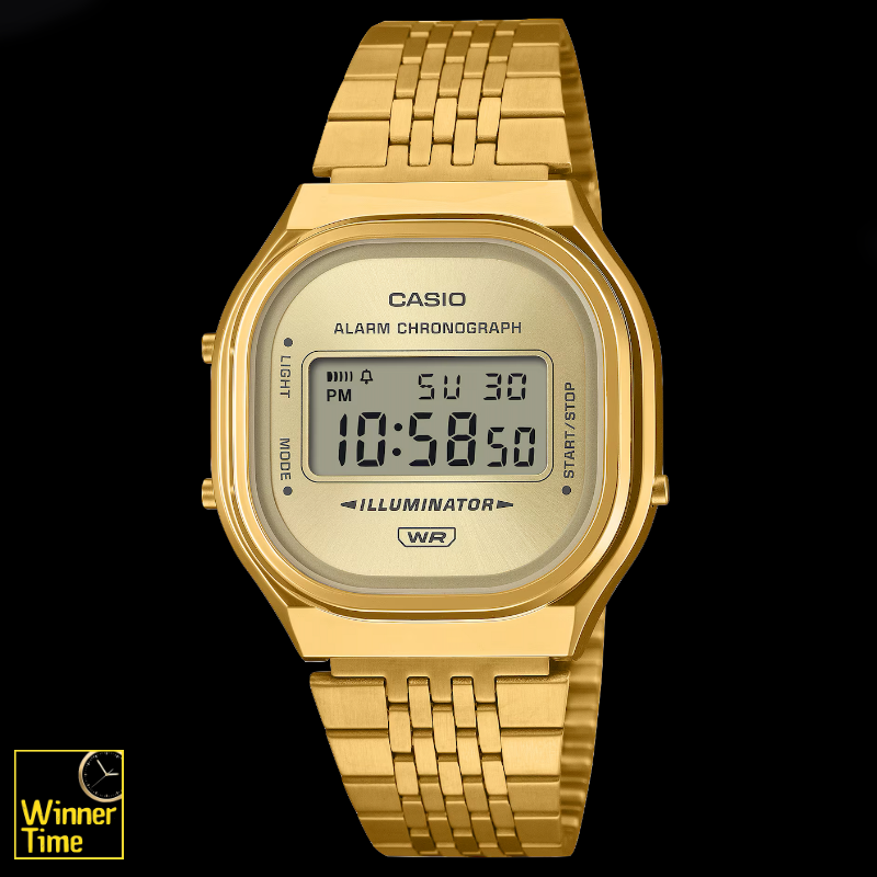 นาฬิกาข้อมือผู้ชาย CASIO วินเทจ รุ่น A140WEG-9A