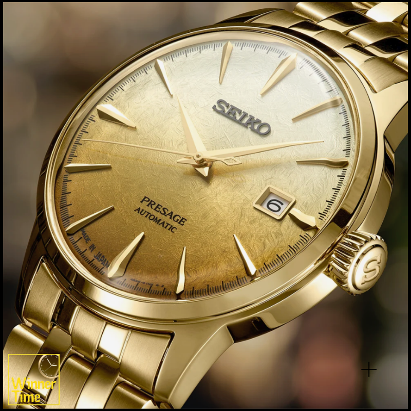 นาฬิกา SEIKO Presage Cocktail Time Beer Julep รุ่น SRPK46,SRPK46J,SRPK46J1 U.S. Special Creation Automatic