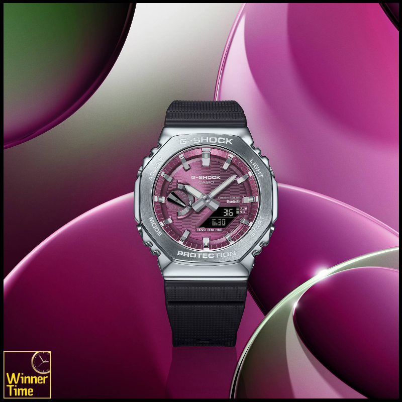 นาฬิกาข้อมือ Casio G-SHOCKG-STEEL ซีรีส์ 2100 รุ่น GBM-2100A-4B