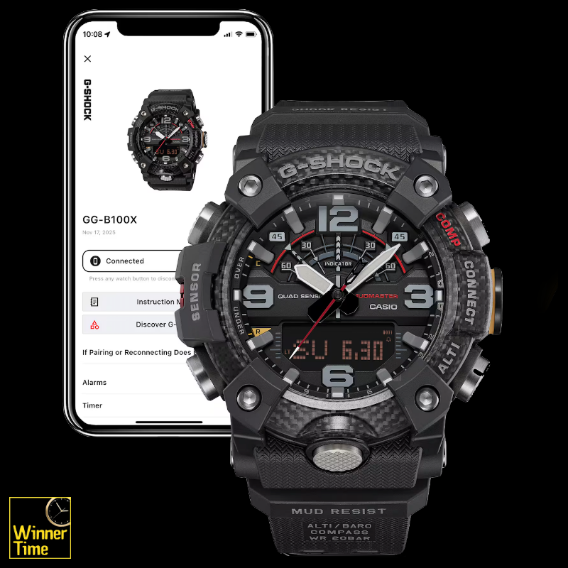นาฬิกาCASIO G-SHOCKMASTER OF G - LAND MUDMASTER รุ่น GG-B100X-1A