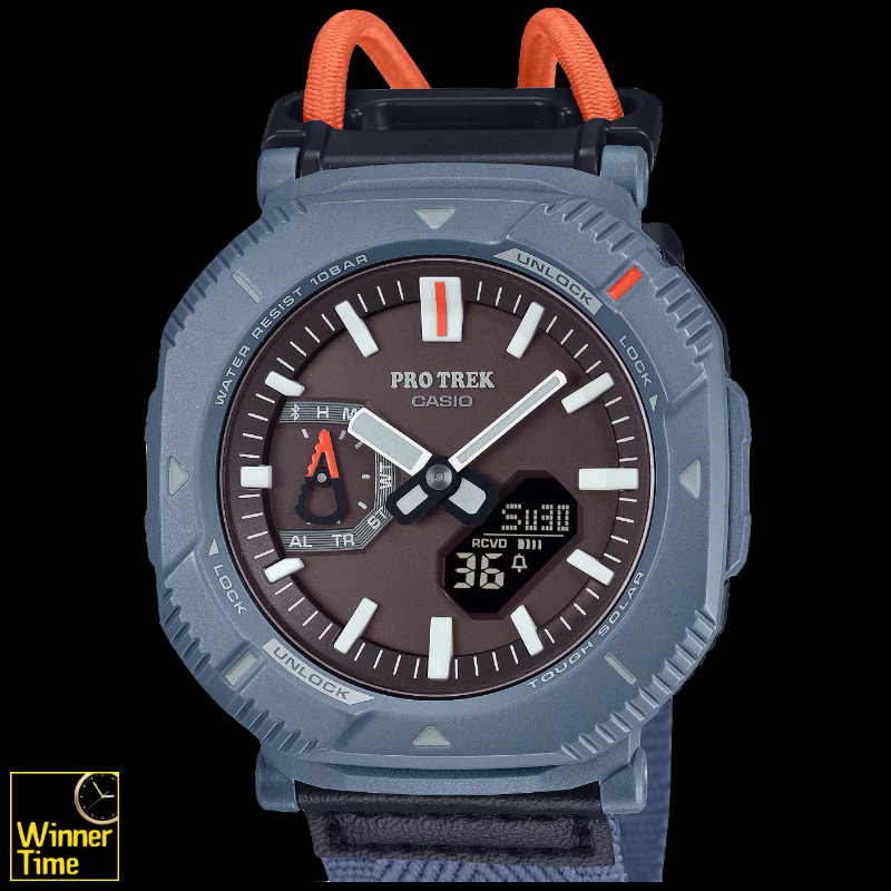 นาฬิกาข้อมือผู้ชาย Casio PRO TREK PRJ-B001 Series รุ่น PRJ-B001B-2DR