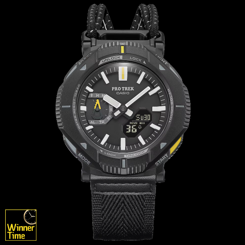 นาฬิกาข้อมือผู้ชาย Casio PRO TREK PRJ-B001 Series รุ่น PRJ-B001B-1DR