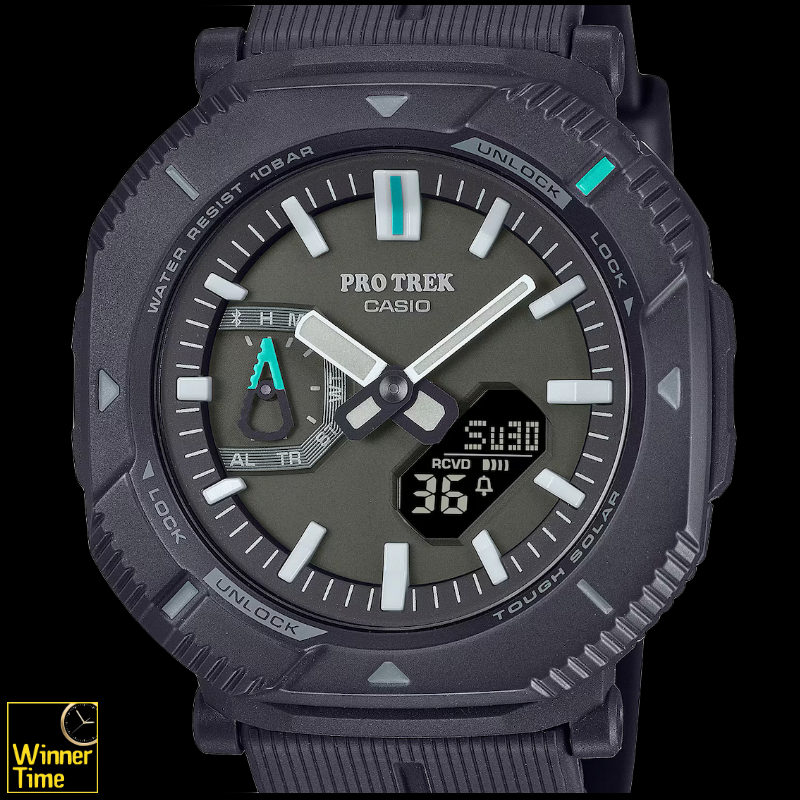 นาฬิกาข้อมือผู้ชาย Casio PRO TREK PRJ-B001 Series รุ่น PRJ-B001-1DR